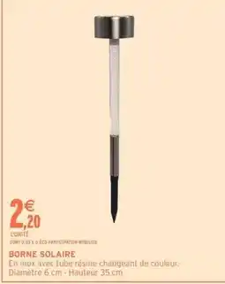 Intermarché Express Borne solaire offre