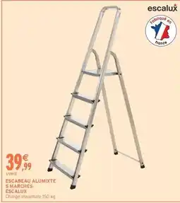 Intermarché Express Escalux - escabeau alumixte 5 marches offre