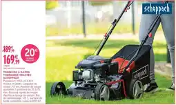Intermarché Express Scheppach - tondeuse a gazon thermique tractee offre