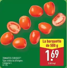 ALDI Tomates cerises offre