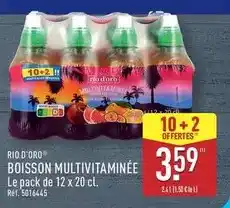 ALDI Rio - boisson multivitaminée offre