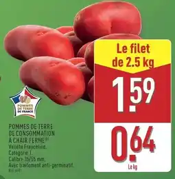 ALDI Pommes de terre de consommation à chair ferme offre