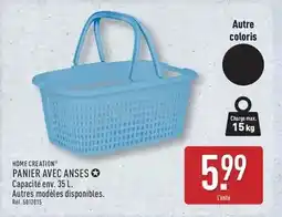 ALDI Home creation - panier avec anses offre