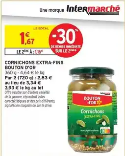 Intermarché Express Signal - cornichons extra-fins offre
