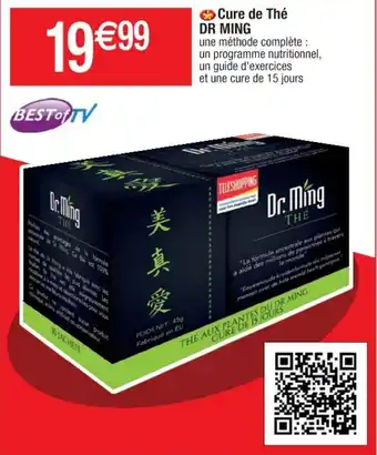 Cora x Carrefour Cure de thé DR MING offre
