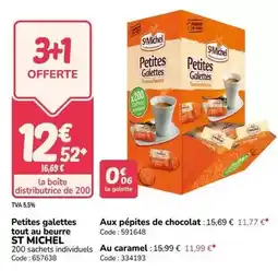 Promocash St michel - petites galettes tout au beurre offre