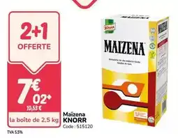 Promocash Knorr - maizena offre