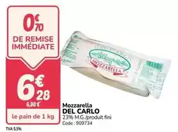 Promocash Fini - mozzarella offre