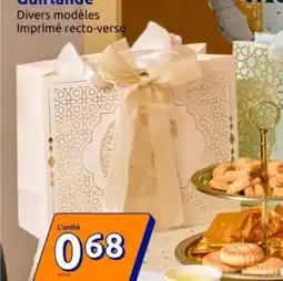 Action Sac cadeau offre