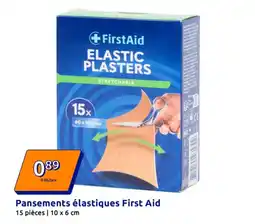 Action Pansements élastiques first aid offre