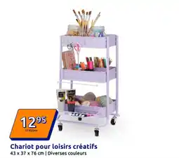 Action Chariot pour loisirs créatifs offre
