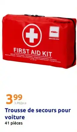 Action Trousse de secours pour voiture offre
