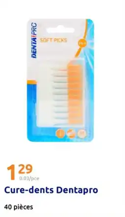 Action Cure-dents dentapro offre