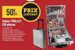 Bricorama Valise trolley 130 pièces offre