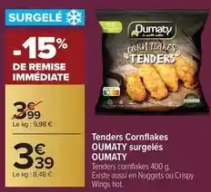 Carrefour Oumaty - tenders cornflakes offre
