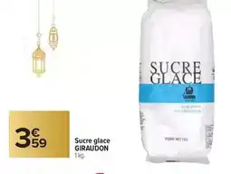 Carrefour Sucre glace offre