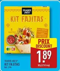 ALDI Trader joe's - kit fajitas offre