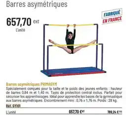 Casal Sport Primagym - barres asymértiques offre