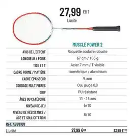 Casal Sport Yonex - muscle power 2 offre
