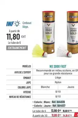 Casal Sport Victor - ns 2000 fast offre