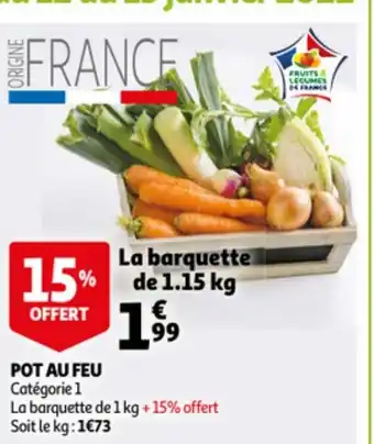 Auchan POt au feu offre