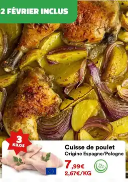 Hmarket Cuisse de poulet offre