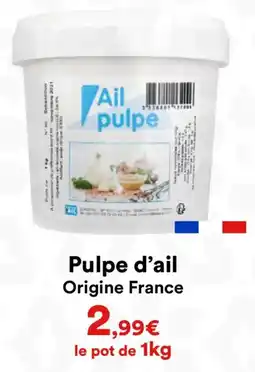 Hmarket Pulpe d'ail offre