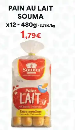 Hmarket Pain au lait souma offre