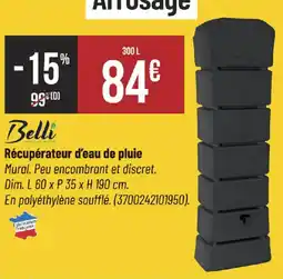 Bricorama Récupérateur d'eau de pluie offre