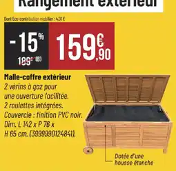Bricorama Malle-coffre extérieur offre