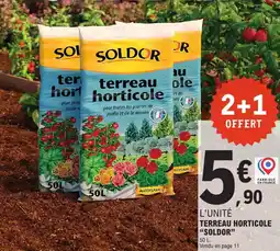 E.Leclerc Jardi Terreau horticole soldor offre