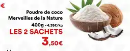 Hmarket Poudre de coco Merveilles de la Nature offre