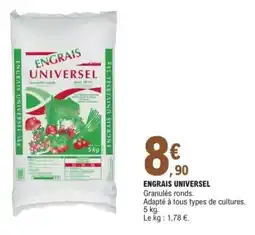 E.Leclerc Jardi Engrais universel offre