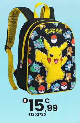 JouéClub Sac à dos pokémon offre