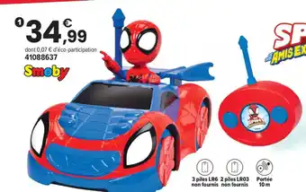 Voiture radiocommandée spidey crawler