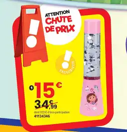 JouéClub Lampe glitter flow offre