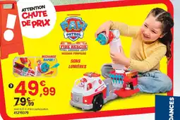 JouéClub Camion de pompiers deluxe fire rescue offre