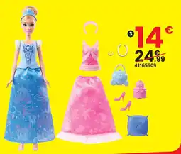 JouéClub Cendrillon poupée et tenues offre