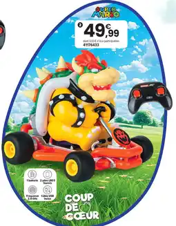 JouéClub Pipe kart bowser 2,4 ghz rc offre