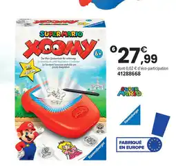 JouéClub Xoomy super mario offre