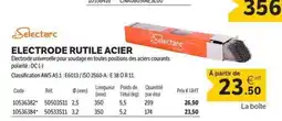DomPro SELECTARC Electrode rutile acier offre