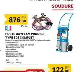 DomPro Poste oxyflam prodige type b05 complet offre