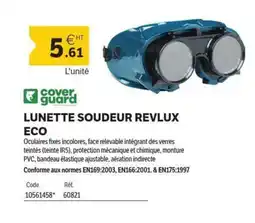 DomPro COVER GUARD Lunette soudeur revlux co offre