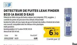 DomPro Detecteur de fuites leak finder eco (a base d eau) offre