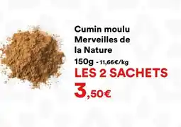 Hmarket Cumin moulu Merveilles de la Nature offre