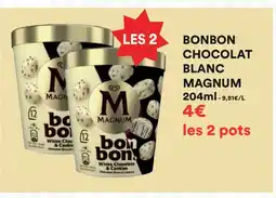 Hmarket MAGNUM Bonbon chocolat blanc offre