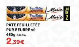 Hmarket Pâte feuilletée pur beurre offre