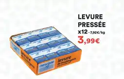 Hmarket Levure pressée x12 offre