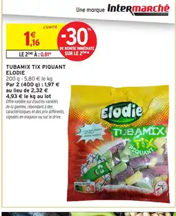 Intermarché Express ELODIE Tubamix tix piquant offre
