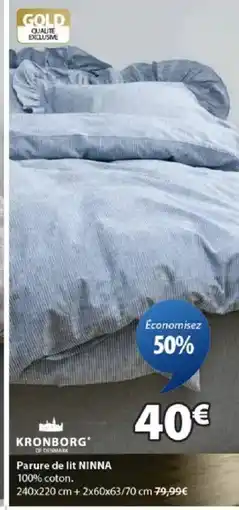 JYSK NINNA Parure de lit offre